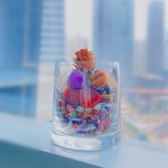 20 шт., набор драгоценных камней в форме сердца, романтические натуральные настольные любовные камни, украшение, кварцевый набор целебных камней, чакра