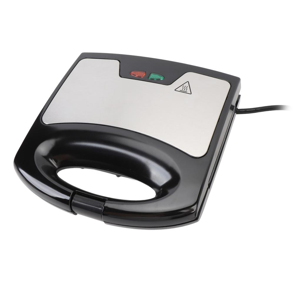 Электрический пресс для сэндвичей с безопасной ручкой, антипригарный, алюминиевый, для вафель Sna
