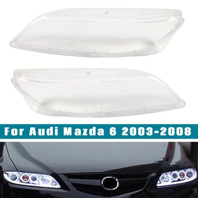 Крышка фары для Mazda 6 2003 2004 2005 2006 2007 2008 Прозрачный корпус Передняя крышка линзы фары Оболочка Стекло Крышка лампы