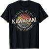 IKYDDY Город Кавасаки Ретро 90-х Японская Эстетика 80-х Футболка Kawasaki