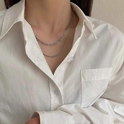 Punk Dolag Chain Necklace Dolag Necklace Jewelry For Acsergery Women And Girls