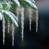 Transparent Acrylic Ice Decoration Christmas Tree Decoration Simulation Ice Column Pendant Ice Cone Pendant Holiday Decoration