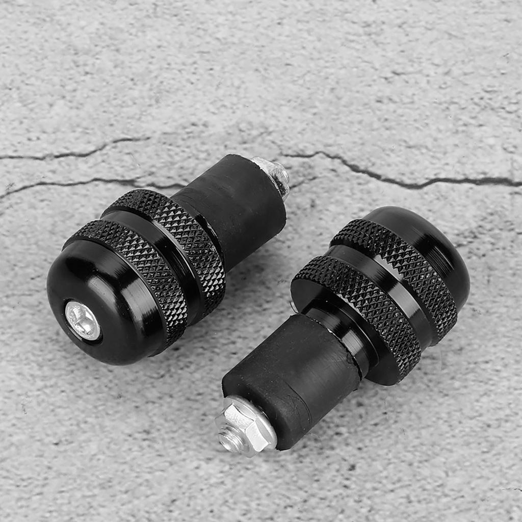 22MM Мотоциклетные ручки, наконечники руля мотоцикла, аксессуары(черный)