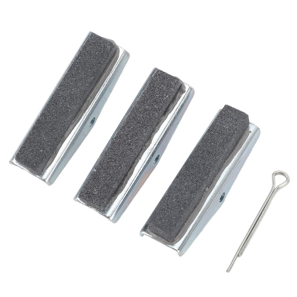 3PCS Engine Cylinder Hone Stone Heavy Duty Sturdy Construction 3 Jaw Cylinder Honing Stones Tool