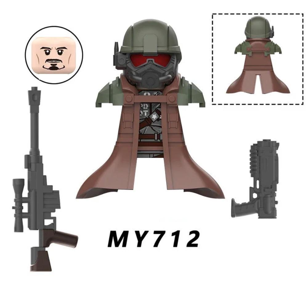 WM2924 Мехи Солдаты Кирпичи пулемет MOC Пазл Мини Фигурки Совместимые Строительные Блоки Игрушки Детские Подарки на День Рождения