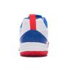 Li-Ning Универсальные износостойкие нескользящие амортизирующие низкие кроссовки для бадминтона из ткани King, мужские туфли белого и синего цвета AYTP011-13