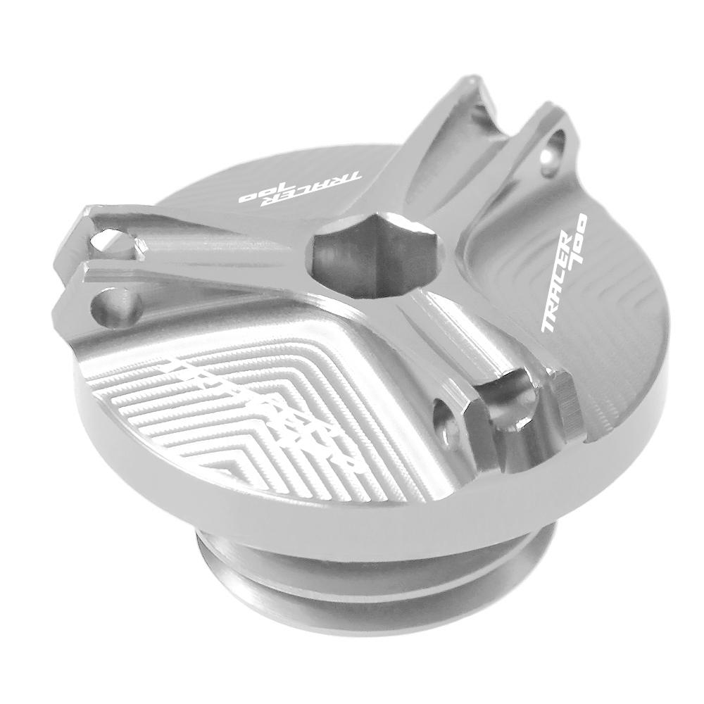 For YAMAHA TRACER700 TRACER 700 2016 2017 2018 - Motorcycle Accessories Aluminum Engine Oil Filter Cup Plug Cover