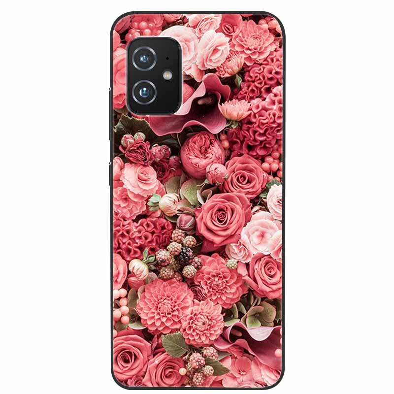 Чехол для Asus ZenFone 8 Черный ТПУ Мягкая Защитная Крышка Телефона Для Asus Zenfone 8 ZS590KS Силиконовые Чехлы для Zenfone8 Корпуса Coque Fundas