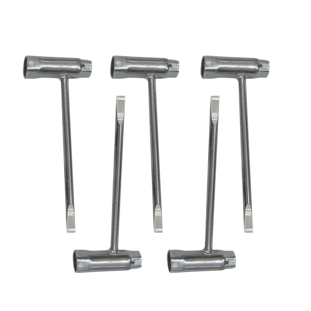 Pack of 5 Screwdriver and Wrench Chain Saw Scrench 13mm x 19mm Bar T-Wrench Spanner Tool Replacement for Stihl Husqvarna Chainsaw