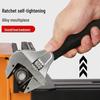 Zhengqi 10-inch Self-Tightening Ratchet Adjustable Wrench