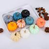 12Pcs Artificial Pumpkins Lightweight Durable Foam Pumpkins for Fall Wedding Thanksgiving Halloween Decor
