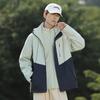 Mens Womens 3-in-1 Detachable Waterproof Windproof Hiking Jacket With Fleece Liner Outdoor Mountain Climbing Trekking