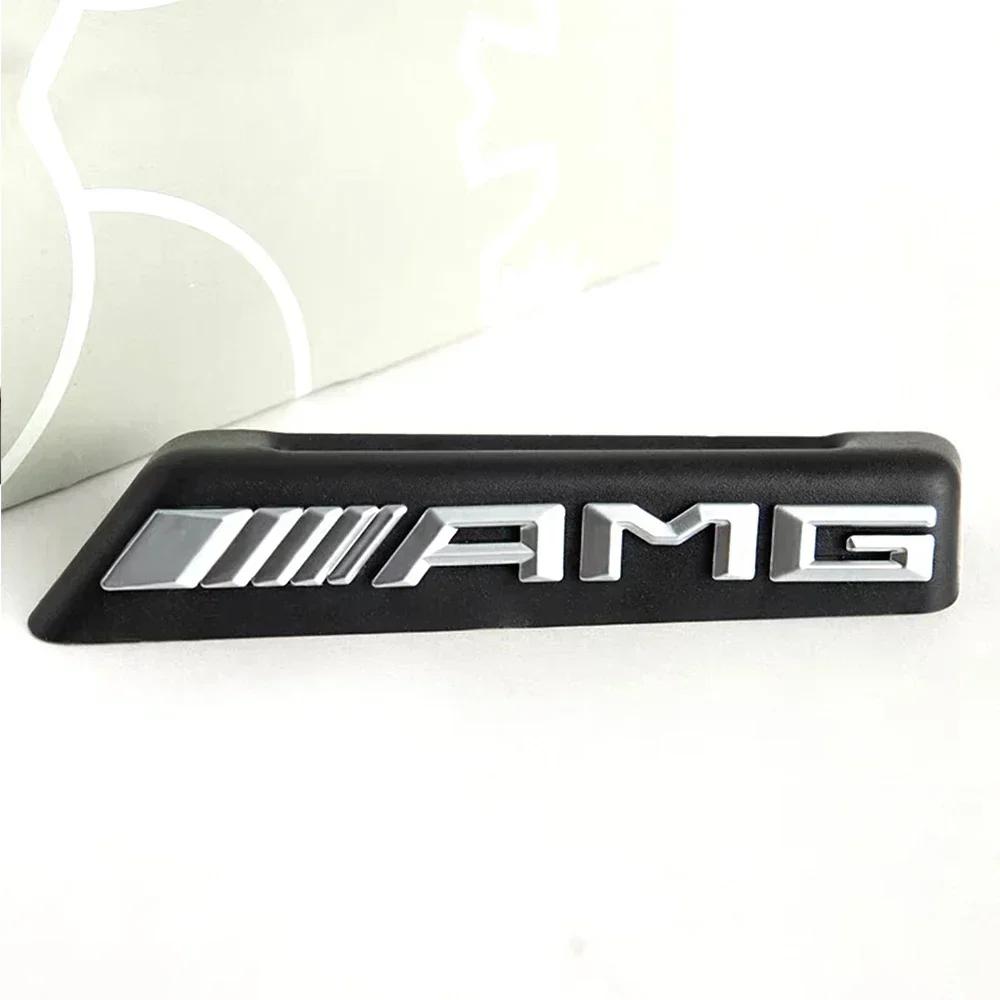 Наклейка-эмблема значок AMG на переднюю решетку автомобиля для Mercedes benz W212 W213 W202 W211 W176 W210 W205 Gla Glc Cls Glk Аксессуары