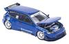 POP RACE X Enigma Pandem Civic EG6 Metallic Blue Finished Product PRE001 1/64 V1.5