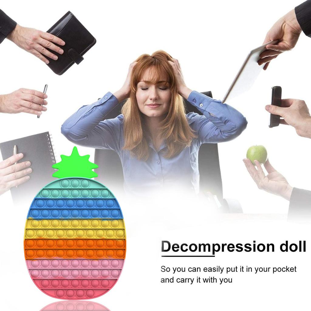 Сенсорные игрушки с пузырьками-снятие стресса, силиконовые игрушки для снятия давления