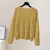 Women's Hollow Knit Long Sleeve Top