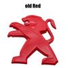 1pcs metal 67mm 83mm Car Front logo Rear Bumper tail door trunk sticker car rear Emblem sticker styling Accessories For Peugeot