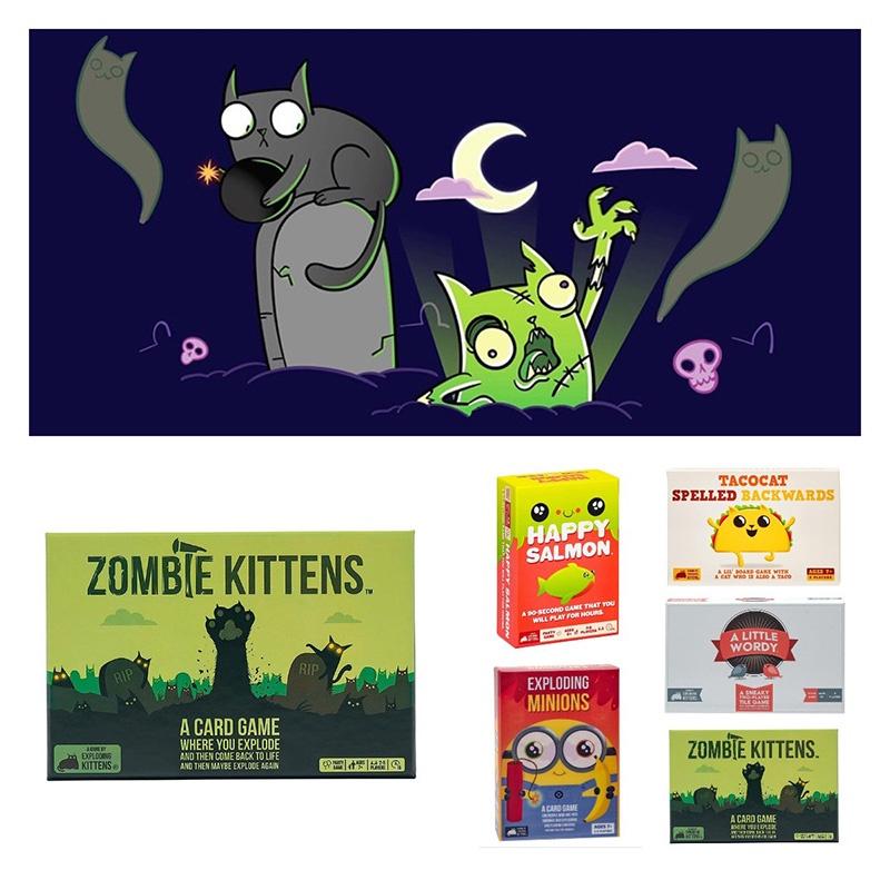 A Little Wordy But Lots Of Fun Exploding Kittens Card Game