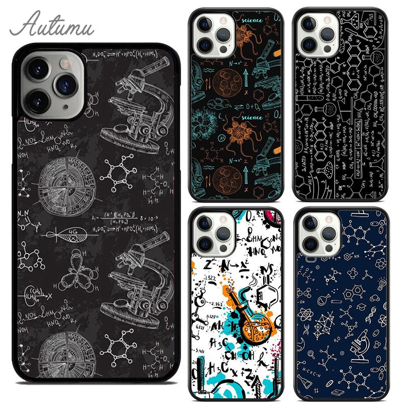 Чехол для телефона Биология и Химия для iPhone 17 Air 15 16 16e 11 12 13 14 Pro Max Plus coque Fundas Shell