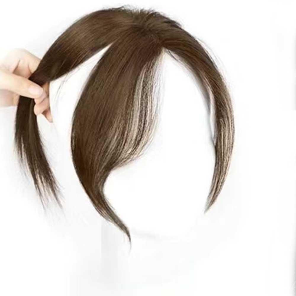 MERISIHAIR 2шт синтетический прямой парик на клипсе с челкой, регулируемый натуральный вид, накладные волосы для женщин, повседневная одежда