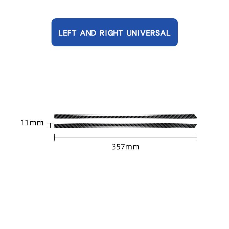 For Maserati Ghibli 2014-2022 Real Carbon Fiber Interior Kit Dashboard Console Decoration Cover Trim Stickers
