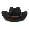 Straw Cowboy Hat Men Cowboy Hat Straw Women Sun Hat for Beach Outdoor