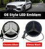 Star Emblem to Front Grille Logo for Mercedes Benz W205 W212 W207 W205 W156 W246 W117 White Blue Red LED Illuminated Logo