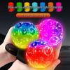 Luminous Rubber Wrist Ball with Elastic Rope - Kids' Rebound Toy for Boys' Boredom Relief