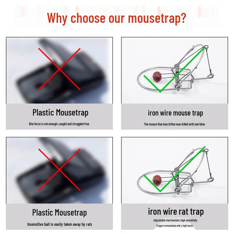 Высокоэффективная клетка-мышеловка для помещений: Мощная мышеловка для бытового использования