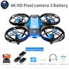 4DRC V8  Mini Drone 4k Profession HD Wide Angle Camera 1080P WiFi Fpv Drone Camera Height Keep Drones Camera Helicopter Toys