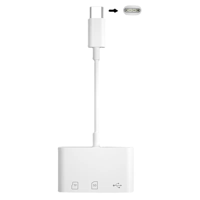 Адаптер Type-C TF CF Устройство чтения карт памяти SD OTG Writer Compact Flash USB-C для iPad Pro Huawei для Macbook Устройство чтения карт памяти USB Type C