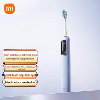 Звуковая электрическая зубная щетка XiaoMijia Sonic Pro с цветным дисплеем, штекер CN (адаптер в комплекте)