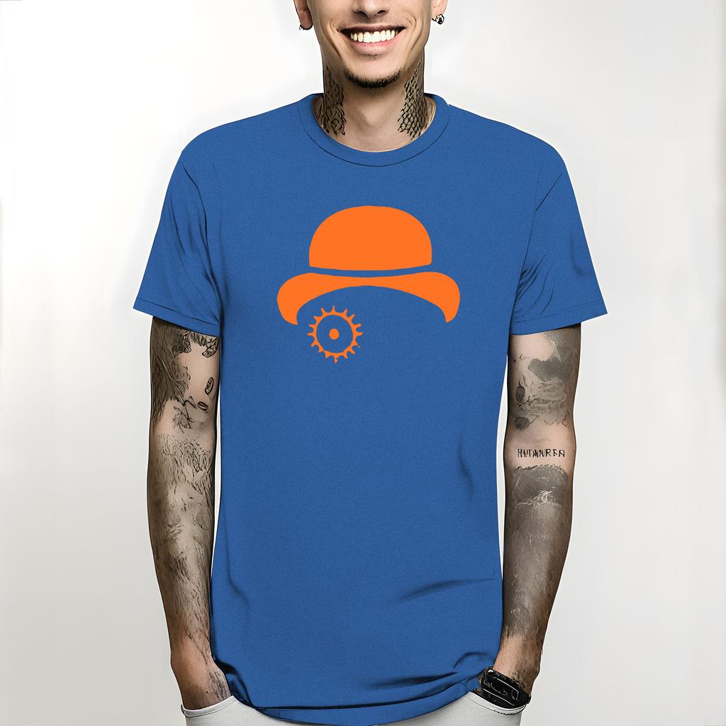 TShirt Summer Unisex Mechanical Orange Film Cotton T Shirt Short Sleeve Funny Printed Unisexs Fashion Style Anime Clothes Unisexga