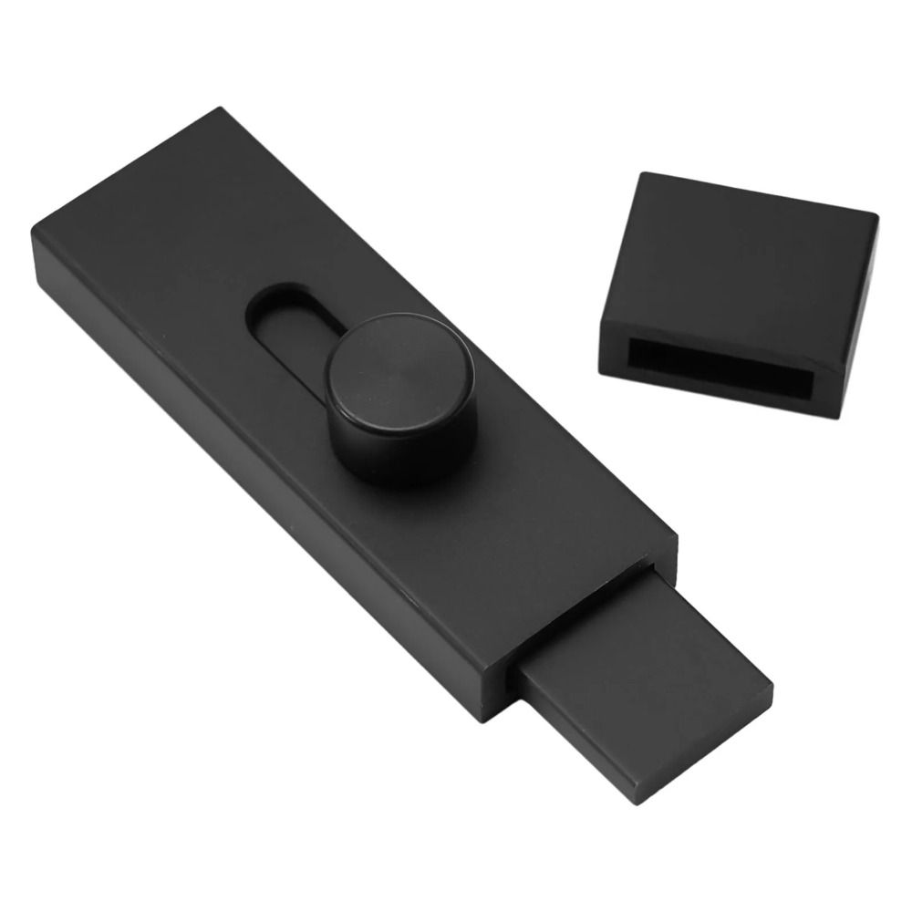 Punch-free Door Bolts Catch Lock Aluminum Zinc Zinc Alloy Sliding Door Bolt Lock Garden Gate Shed