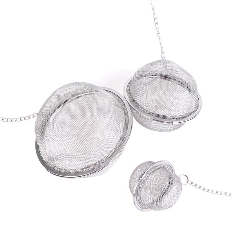 Ситечко для чая из нержавеющей стали, сетчатый заварочный фильтр, ситечки для чая, кухонные принадлежности