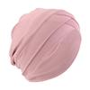 Bonnet Cap Cross Stretch Headband Hat Bandana Bottoming Hat New Stretch Headscarf  Women