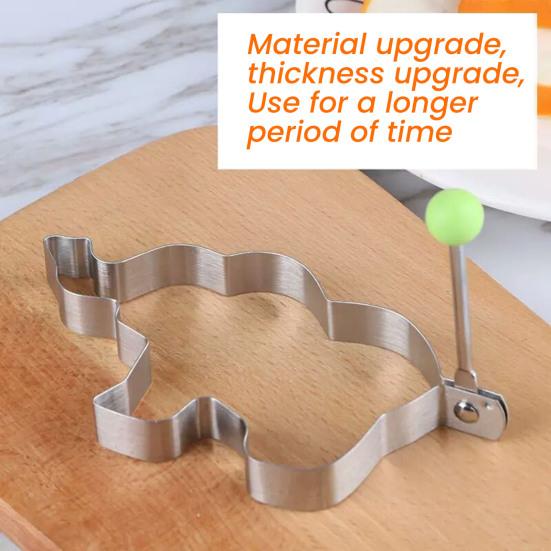 Форма для омлета Кольца для яиц из нержавеющей стали Антипригарные Любовь Звезда Цветок Форма для жареных яиц Форма для блинов Кухонные гаджеты