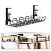 Under Table Storage Rack Cable Rack Table Bottom Rack Outlet Holder Hanging Rack Line Finishing Home Office Desk Wire Organizers