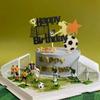 Cake Decorations Supplies Football Birthday Cake Topper,  Man Boy Soccer Football Sport Themed Birthday Anniversary