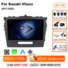 Автомагнитола Android 14 Carplay Auto Qualcomm Мультимедийный плеер для Suzuki Vitara 2017 2018 2019 2020 Авторадио Стерео Головное устройство