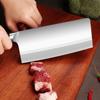7.3 Inch Shibazi Cleaver Knife 3 Layers Clad Steel VG10 Blde Sharp Sharp Slicing Chopper Kitchen Knife Meat And Poultry Tools