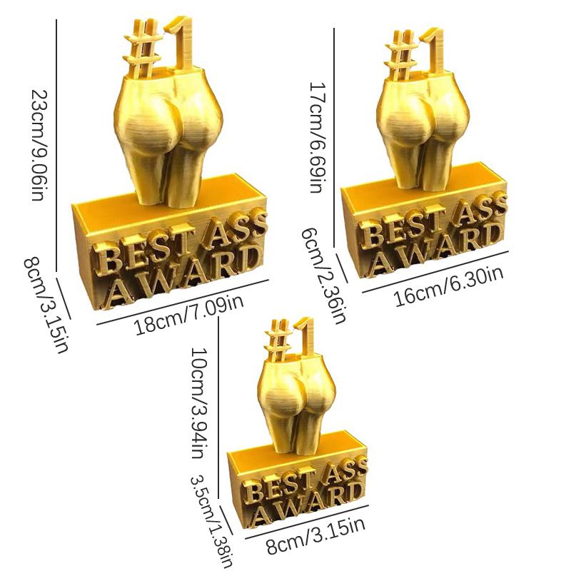 Награда за лучшую задницу, награда за лучшую грудь, статуя из смолы, награда за забавную задницу/сиськи, трофей, декор для рабочего стола, подарок для розыгрыша для друга-коллеги