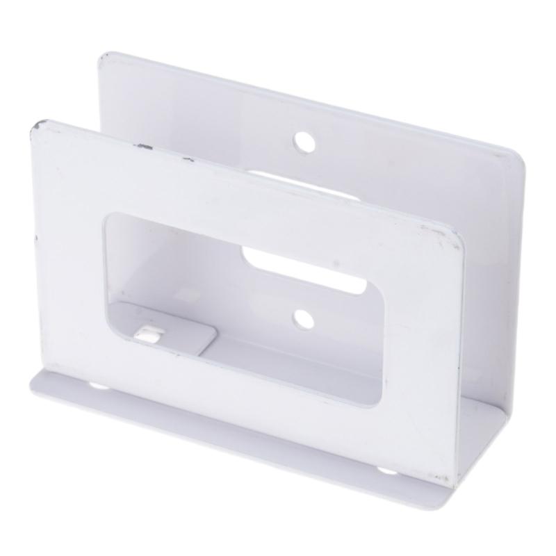 Клейкая настенная полка для электроники Для роутера, ТВ-приставки, колонки Конструкция из углеродистой стали Не требует сверления