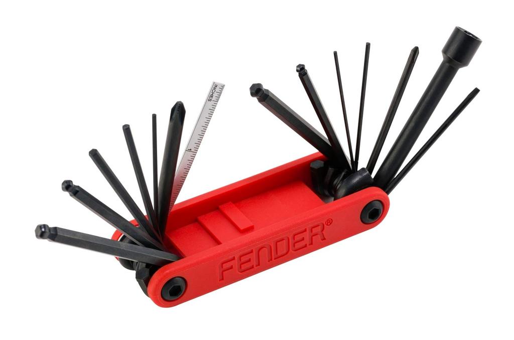 Fender Guitar & Bass Мультитул для гитары и баса Набор инструментов для обслуживания