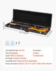 Bass Guitar Hard Case 48.03in Waterproof With Lock And Key for Bass Guitar