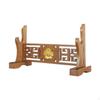 Horizontal Sword Holder for Japanese , Solid Wood Stand Lightsaber And Wakizashi
