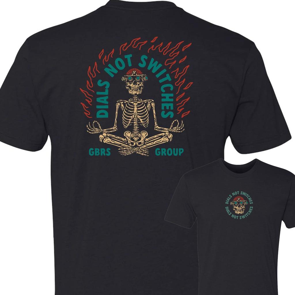 2026 НОВАЯ Тактическая футболка GBRS Мужская Американская Классическая Принт Короткий Рукав Ретро Круглый Вырез Военный Фан Уличная Мода Топ