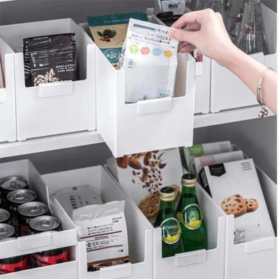 Прямоугольный выдвижной ящик для хранения Пластиковый кухонный инструмент Органайзер для хранения Коробка для мелочей Масштабируемый органайзер для мелочей