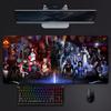 Game Scifi Mmass Effect Mouse Pad Mousepad Large Gaming Lockedge Thickened Pc Table Desk Mat