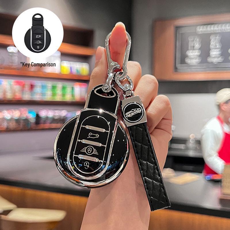 Чехол для ключей BMW Mini Cooper с пряжкой для Countryman и Clubman - Унисекс дизайн